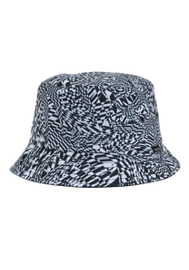 Undercover Bucket Hat - Black Digi Glitch View 1