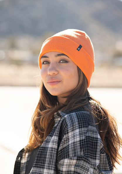 District Beanie - Light Orange View 6