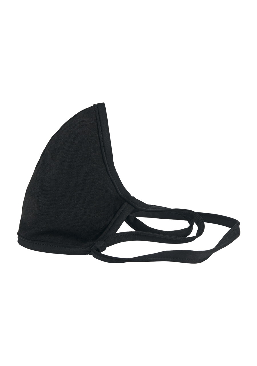 Flipside Face Mask - All Black View 2