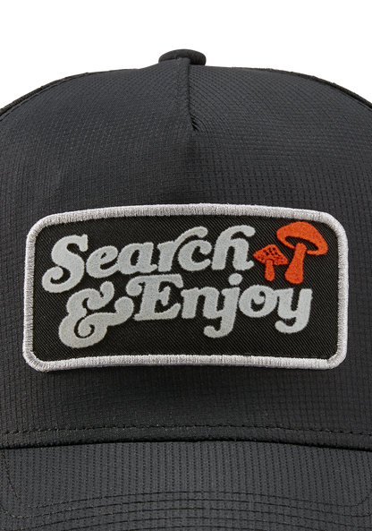 Searchin Trucker - Black / Black View 4