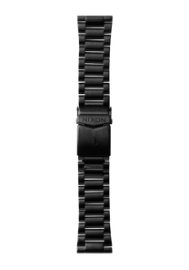 23mm Stainless Steel Band - All Black View 1