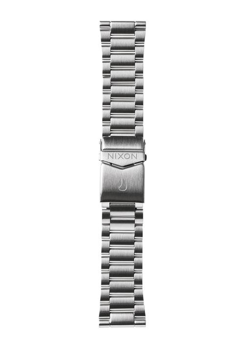 23mm Stainless Steel Band - All Silver