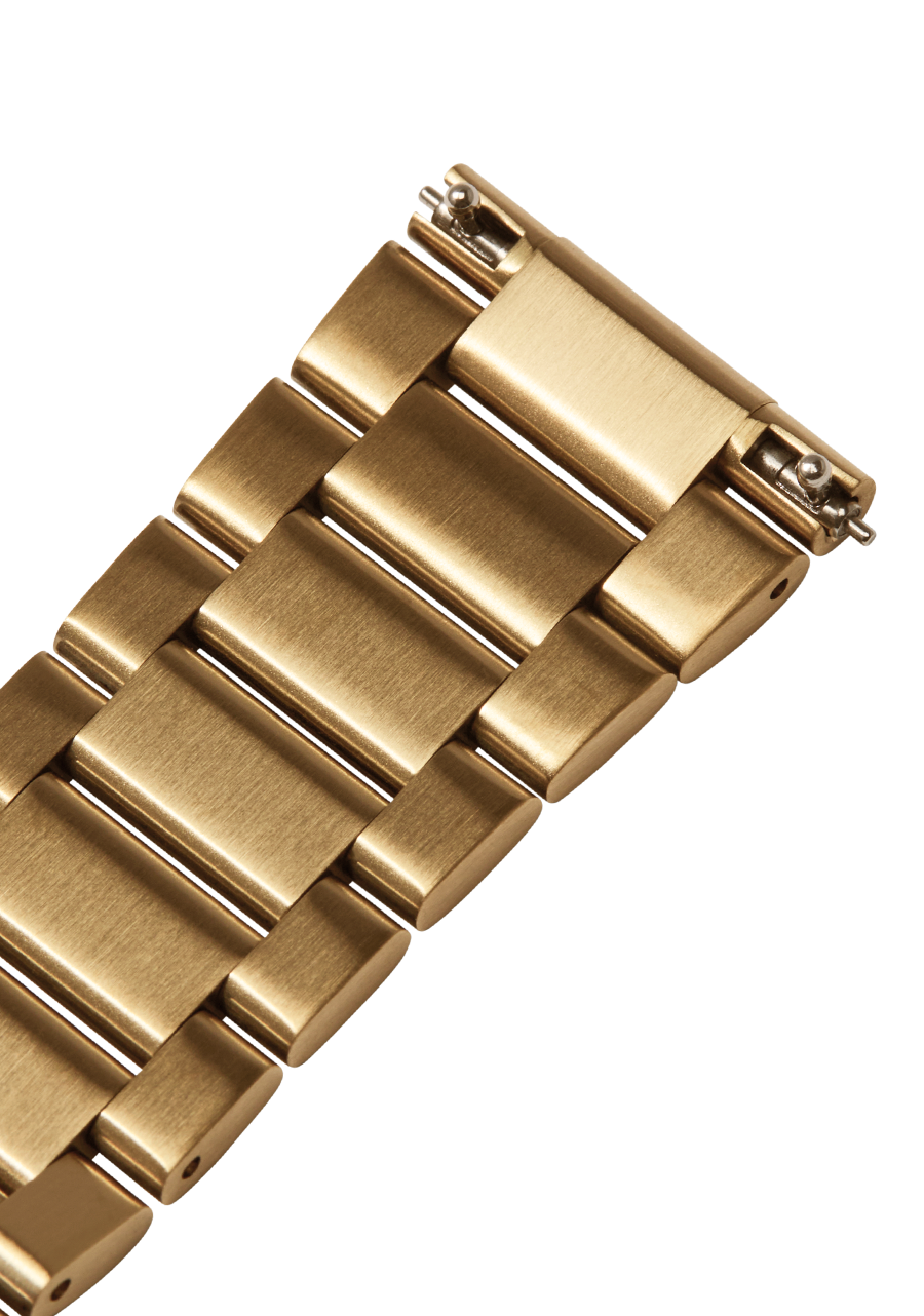 23mm Stainless Steel Band - All Gold View 2