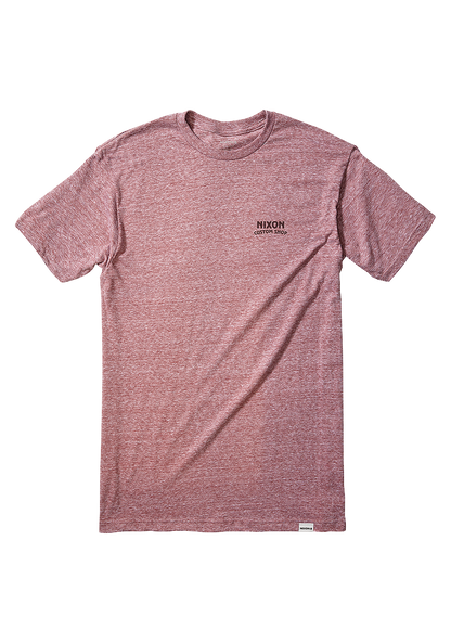 Postern T-Shirt - Burgundy Heather View 1