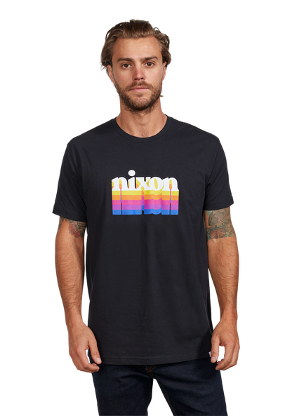 Vibes Repreve® T-Shirt - Black / White View 3